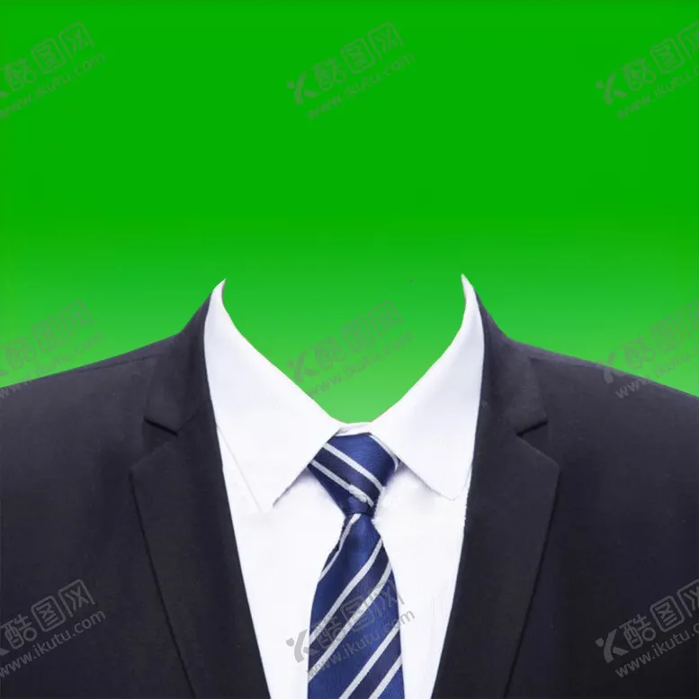 编号：44583202272001088809【酷图网】源文件下载-男士正装衬衫西服西装证件照