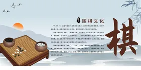 围棋文化展板