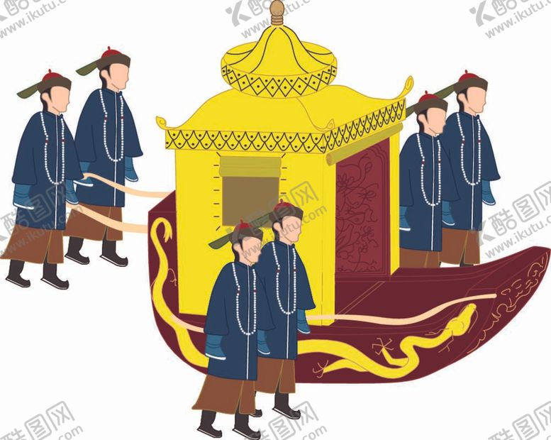 编号：80275412050138259306【酷图网】源文件下载-手绘大寒冰嬉图元素