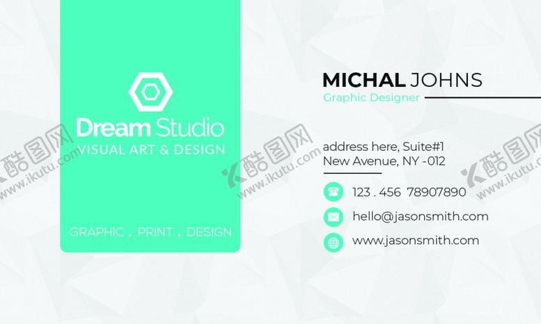 编号：59112407010307426284【酷图网】源文件下载-企业名片