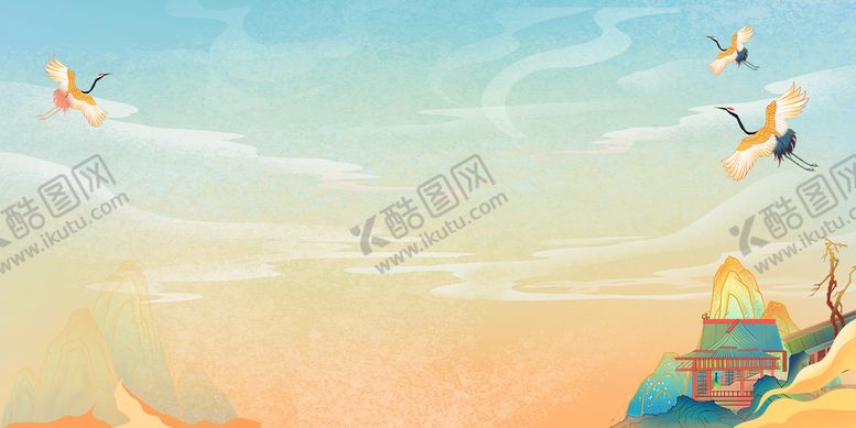 编号：94586109300209227530【酷图网】源文件下载-国潮背景