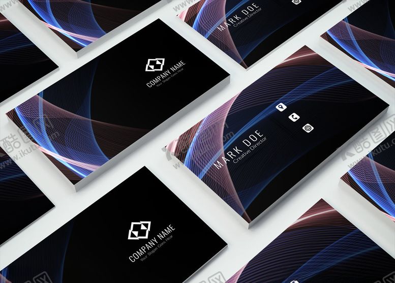 编号：50303809190115516686【酷图网】源文件下载-矢量名片模板