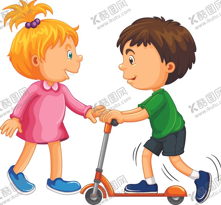编号：64803405101801233411【酷图网】源文件下载-卡通矢量儿童