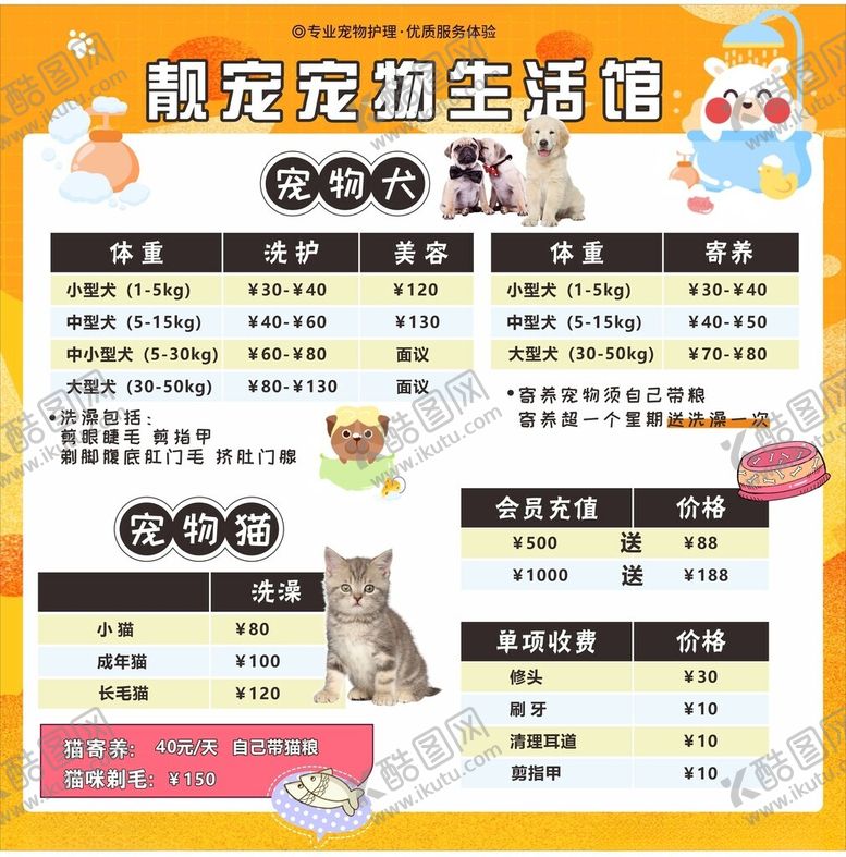 编号：94336110051635317723【酷图网】源文件下载-宠物店海报