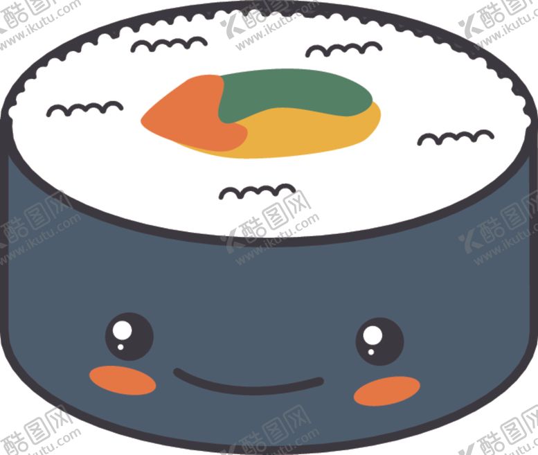 编号：90759810150600179051【酷图网】源文件下载-可爱食物