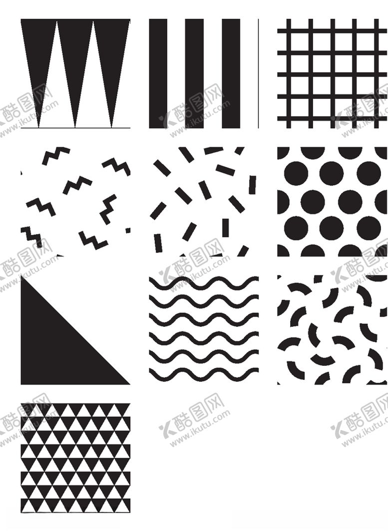 编号：15436610110726384844【酷图网】源文件下载-几何形状背景孟菲斯图形抽象