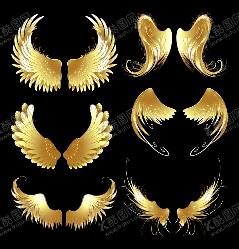 编号：22144510040059046453【酷图网】源文件下载-天使翅膀