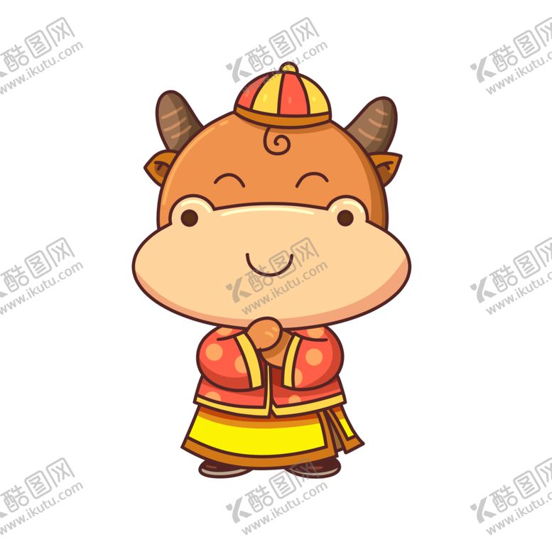 编号：19284206161215204644【酷图网】源文件下载-卡通牛形象