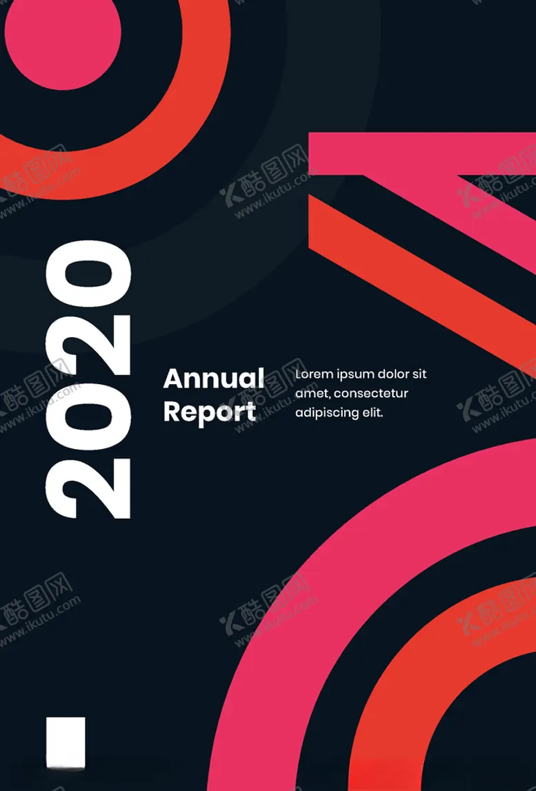 编号：91638103101601517599【酷图网】源文件下载-矢量年报模板
