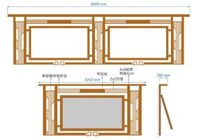 挂墙宣传栏 橱窗