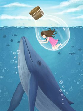 创意卡通插画图案