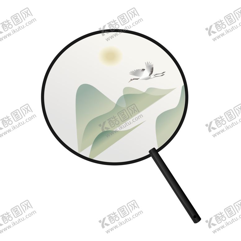 编号：72170906261508105754【酷图网】源文件下载-团扇