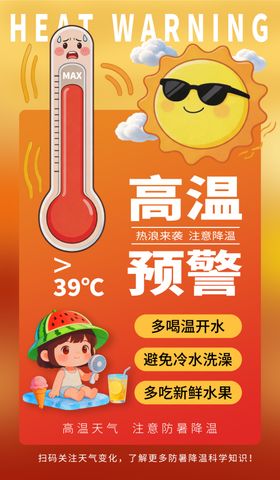 高温预警来袭