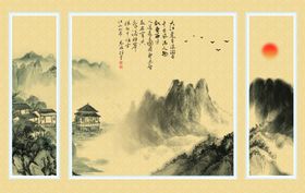 古风装饰画图片
