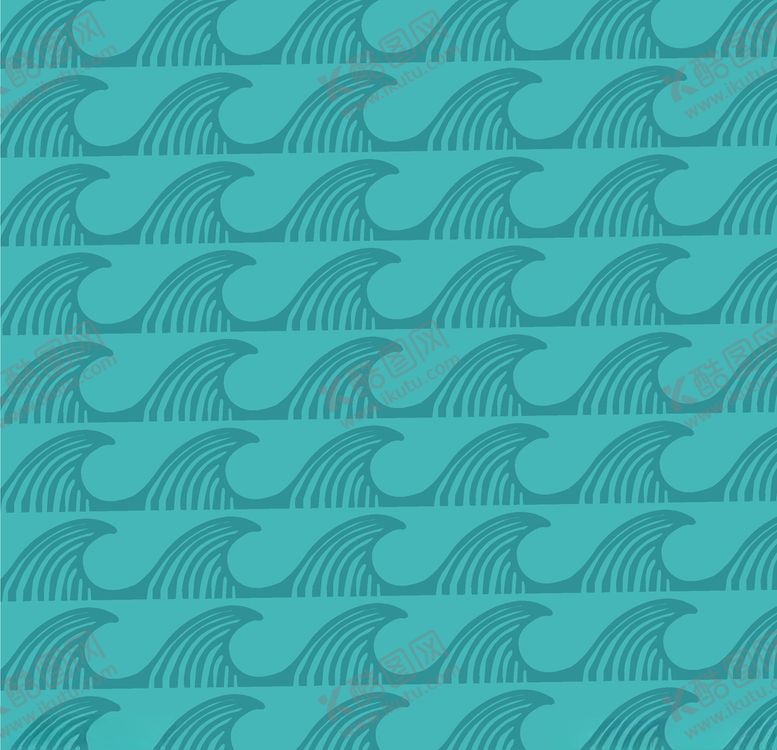 编号：30970809251614416445【酷图网】源文件下载-日式水波花纹图案