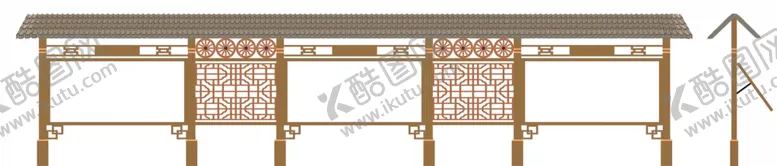 编号：16732606281440441871【酷图网】源文件下载-棕色复古防腐木木质特色宣传栏