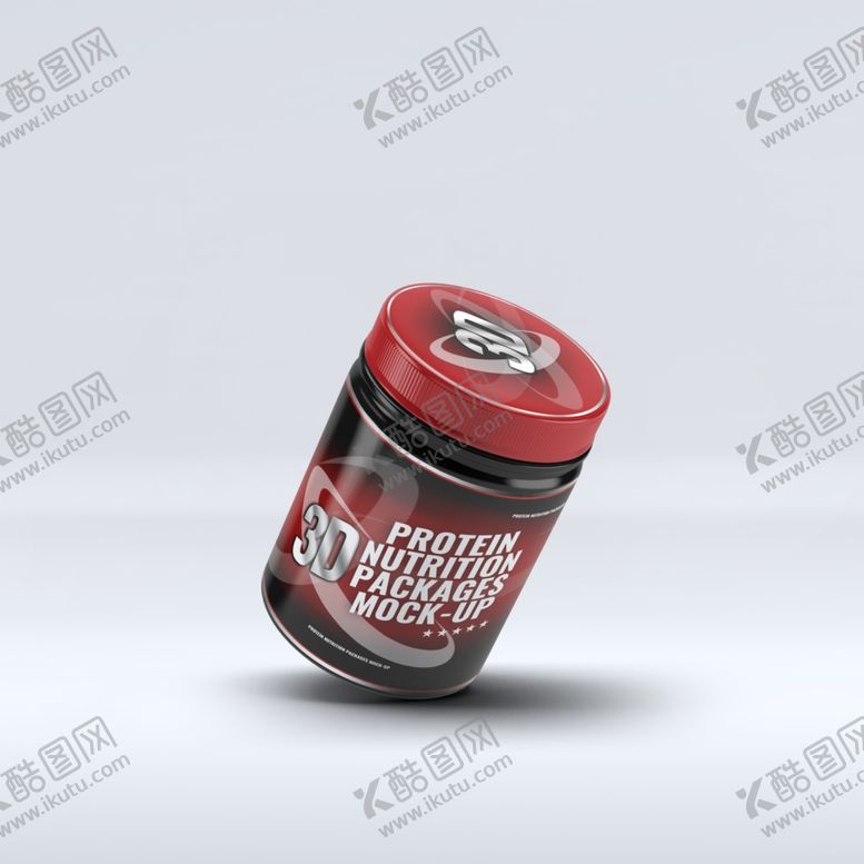 编号：65408906180108578990【酷图网】源文件下载-塑料罐包装样机