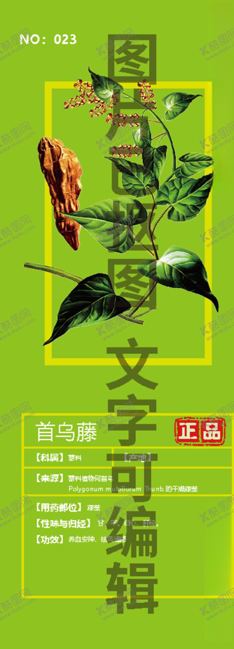 编号：69224204151013354071【酷图网】源文件下载-首乌藤