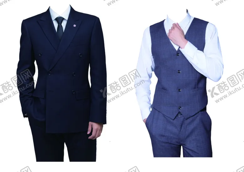 编号：99999401301324096362【酷图网】源文件下载-男半身服装