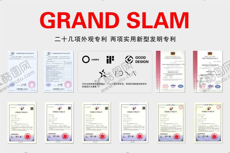 编号：17205004191811077302【酷图网】源文件下载-GRANDSLAM荣誉