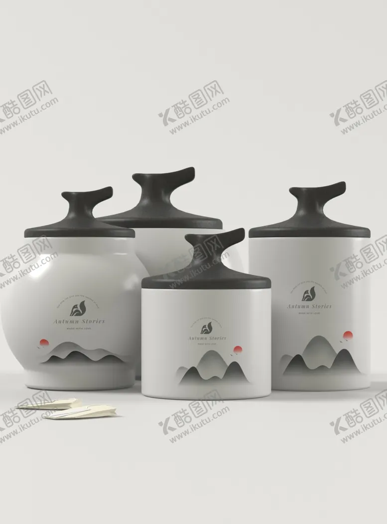 编号：92990111240526075910【酷图网】源文件下载-茶叶包装样机
