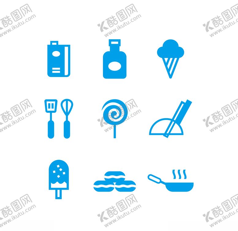 编号：34582105050427573702【酷图网】源文件下载-食物小图标