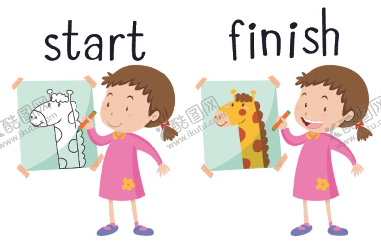 编号：97366909110443278581【酷图网】源文件下载-卡通英语卡片