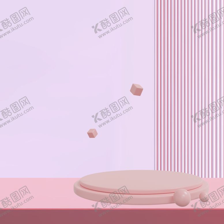 编号：49457712091102022897【酷图网】源文件下载-粉色展台简约背景