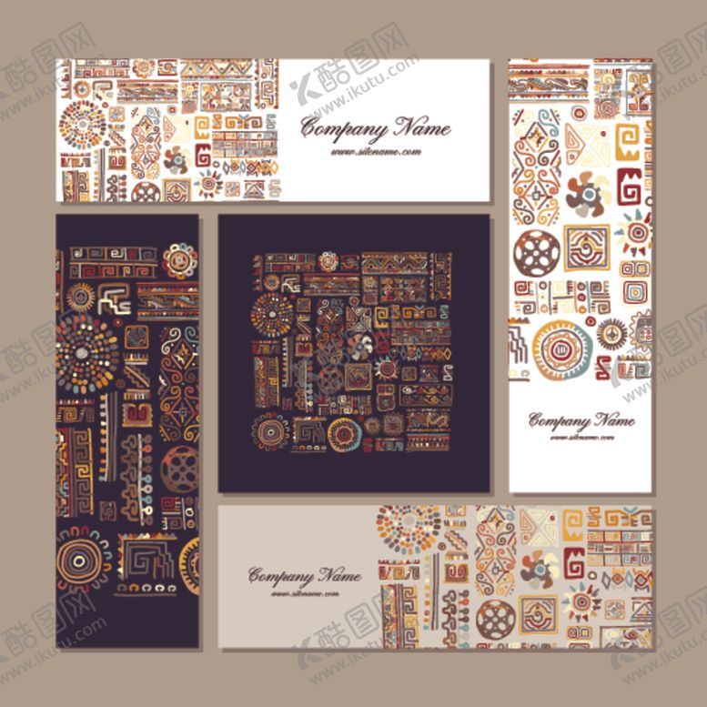 编号：87060509271831251249【酷图网】源文件下载-复古风格精美装饰图案设计