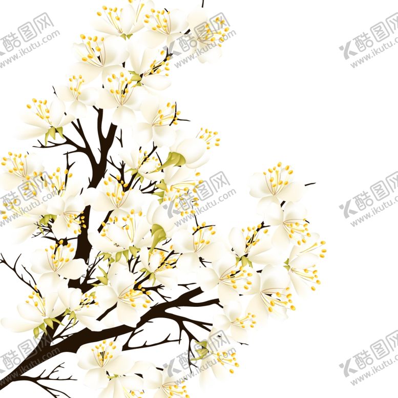 编号：58396012211908268223【酷图网】源文件下载-古风花朵 