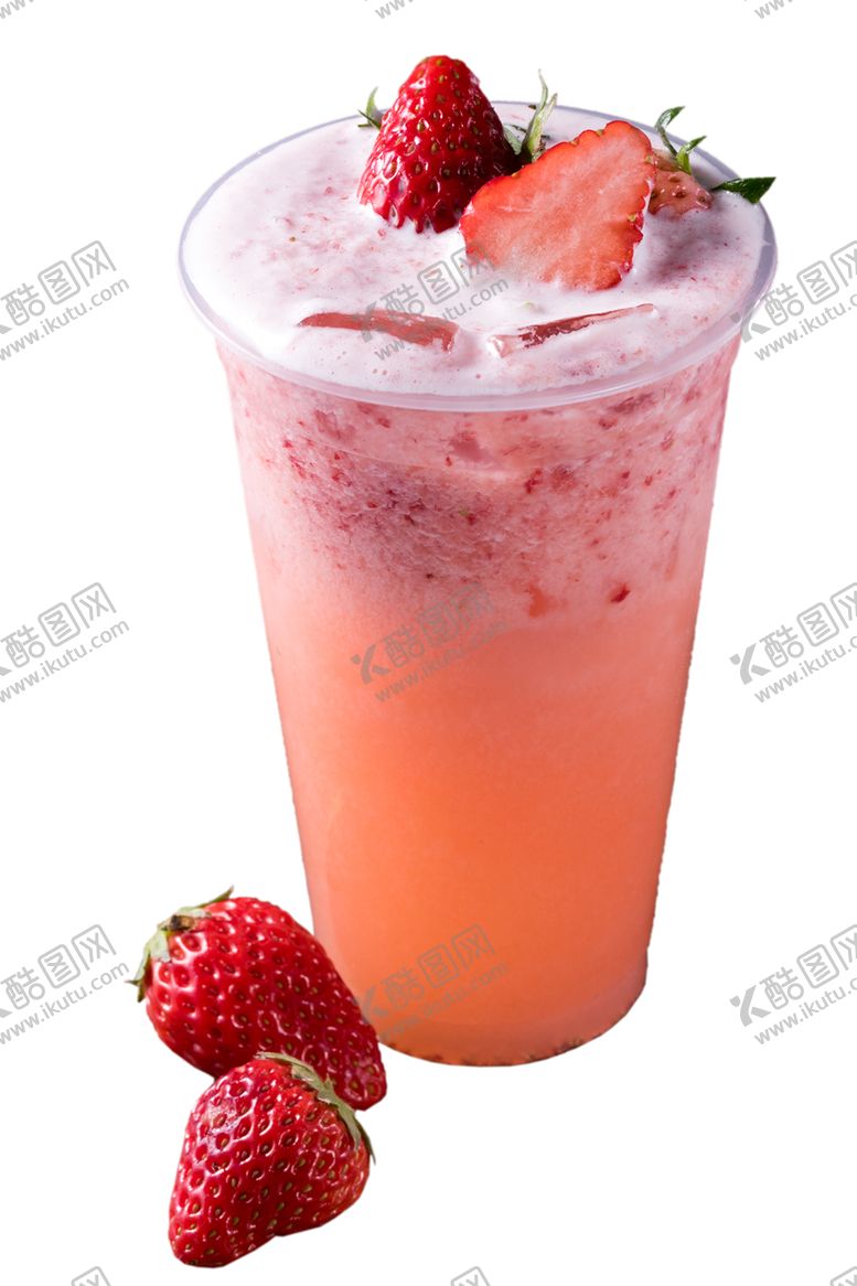 编号：47653610291208597078【酷图网】源文件下载-草莓多多茶