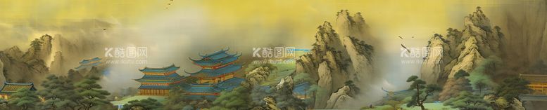 编号：56762911031450022291【酷图网】源文件下载-国画山水画