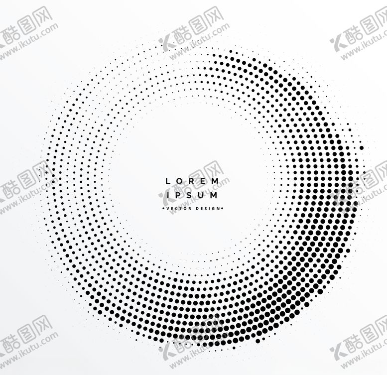 编号：44379104170010372348【酷图网】源文件下载-彩色半调波点背景