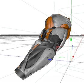 C4D模型机械手