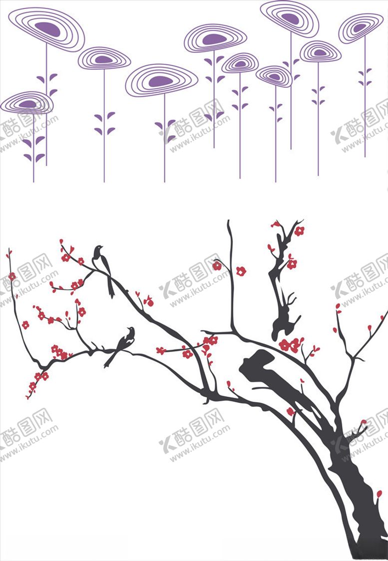 编号：43448207031005004429【酷图网】源文件下载-梅花蒲公英