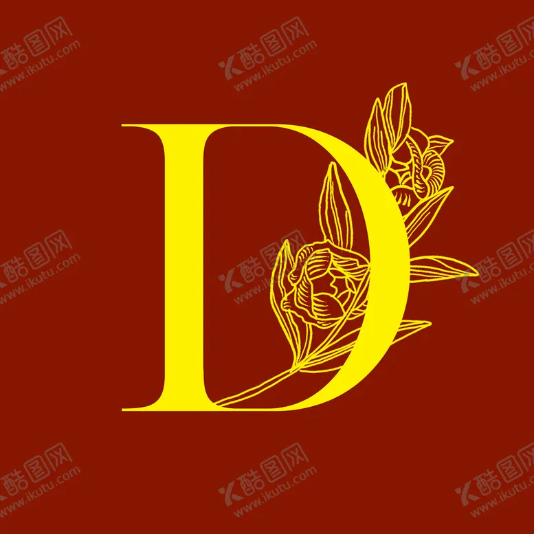 编号：35740909260709562915【酷图网】源文件下载-字母d