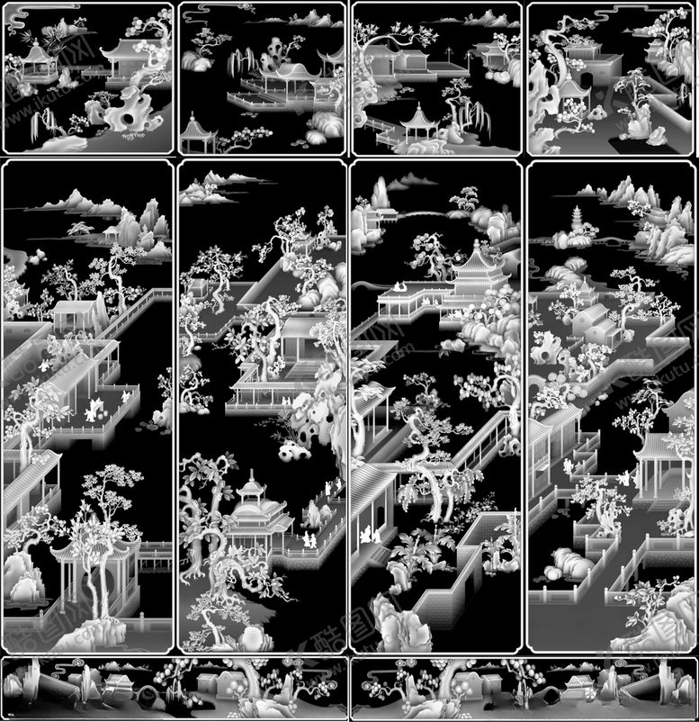 编号：30561006250736561887【酷图网】源文件下载-精雕图浮雕图灰度图黑白图