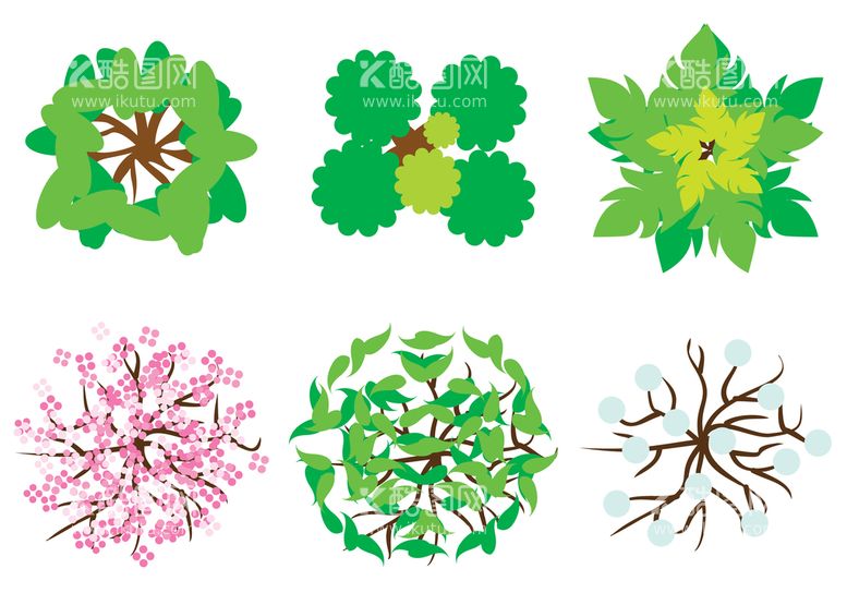 编号：36120510070421140947【酷图网】源文件下载-卡通树