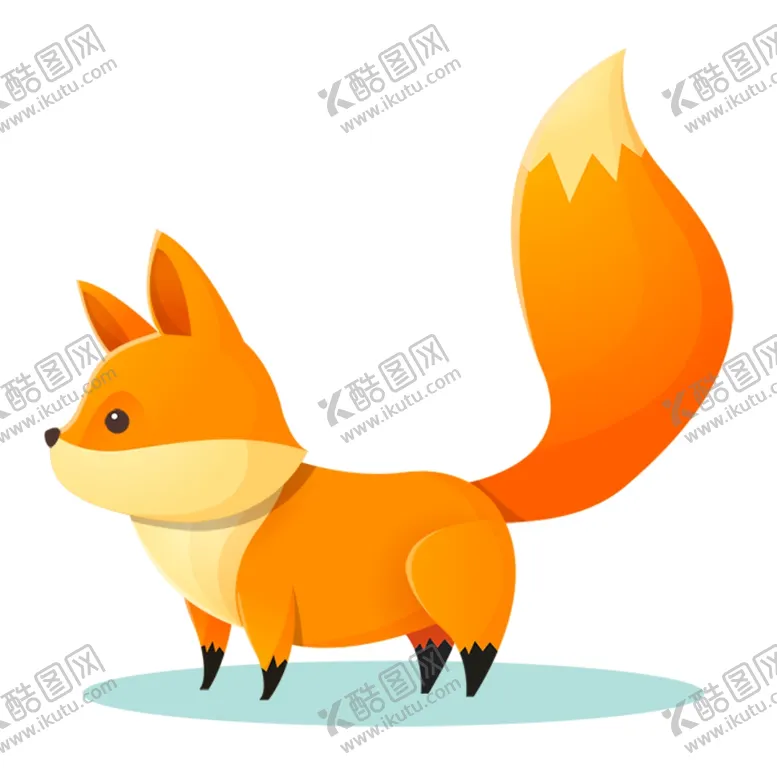 编号：73478304201236325404【酷图网】源文件下载-卡通手绘狐狸