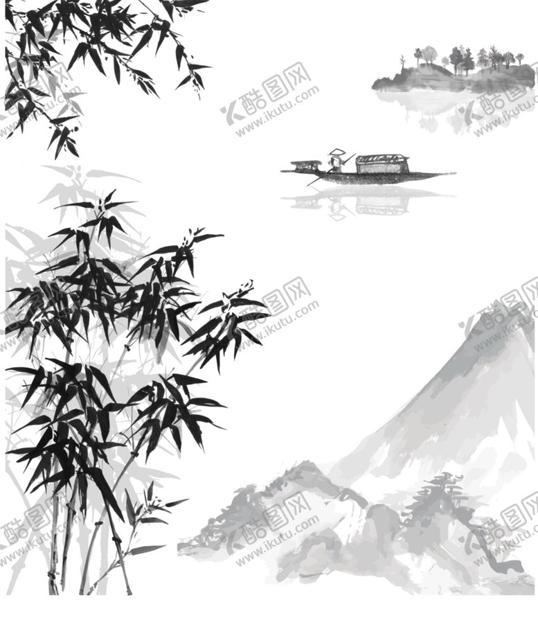 编号：34407010271740149598【酷图网】源文件下载-水墨