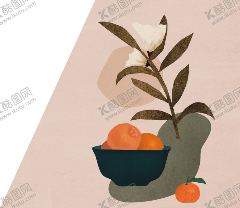 编号：46423510121501114547【酷图网】源文件下载-树叶装饰画