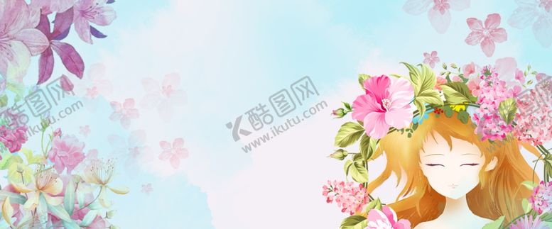 编号：60922710250909196630【酷图网】源文件下载-妇女节背景
