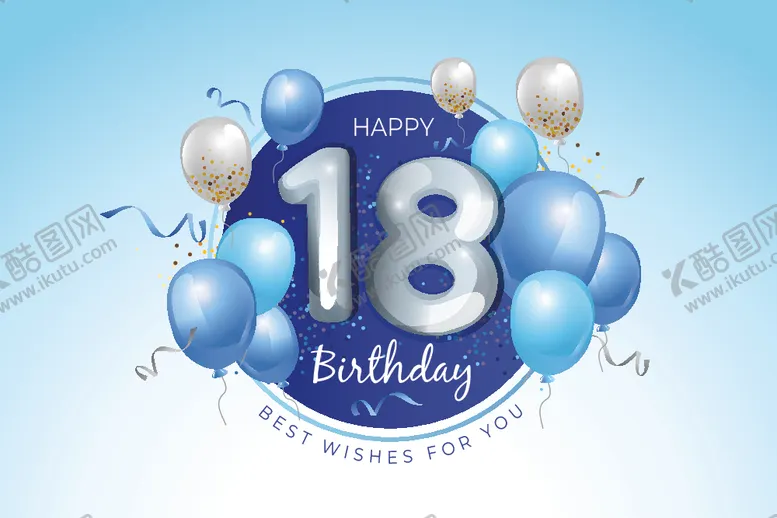 编号：65799305051926107198【酷图网】源文件下载-生日背景生日派对生日气球