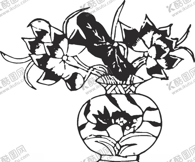 编号：90778304301807483943【酷图网】源文件下载-镂空花图案