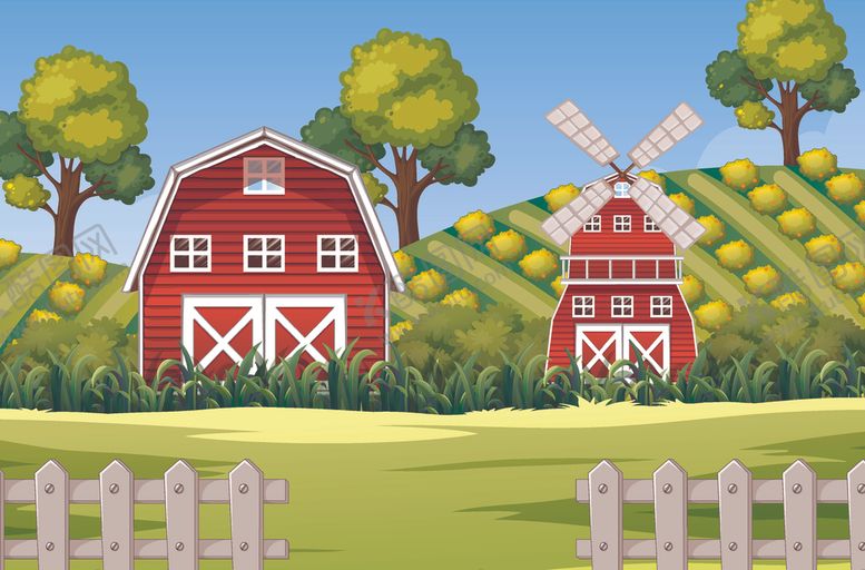 编号：97539809280409382705【酷图网】源文件下载-卡通农场