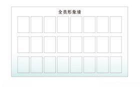 全季全员形象墙酒店个人工作照