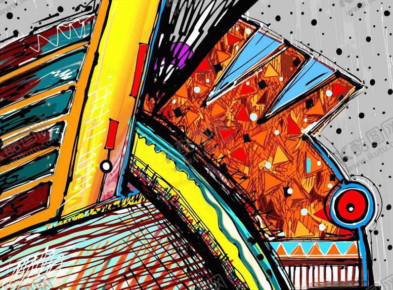 编号：40551509152226178336【酷图网】源文件下载-抽象画