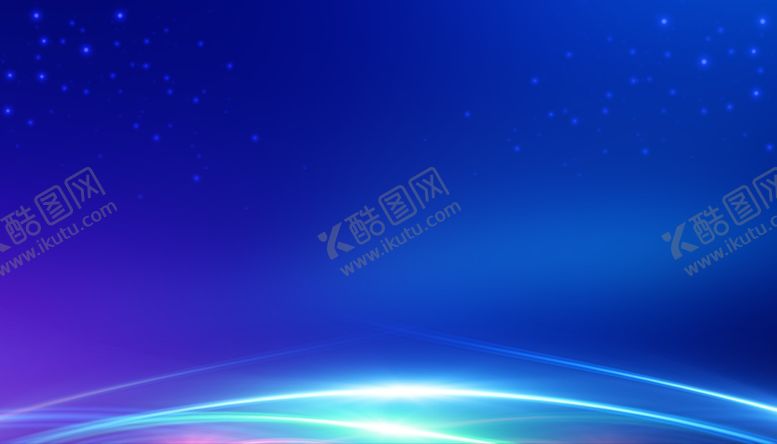 编号：93593005150556586123【酷图网】源文件下载-蓝色科技光背景