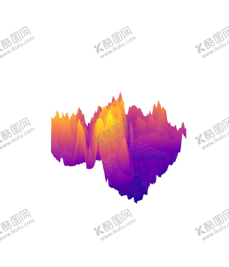 编号：35973105031420482981【酷图网】源文件下载-抽象山峰