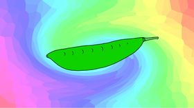 卡通豌豆